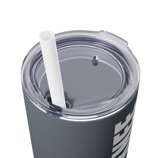 Skinny Tumbler – Lock The Knee – Kicking Is The Object Of Stretching (Grey) - Image 7