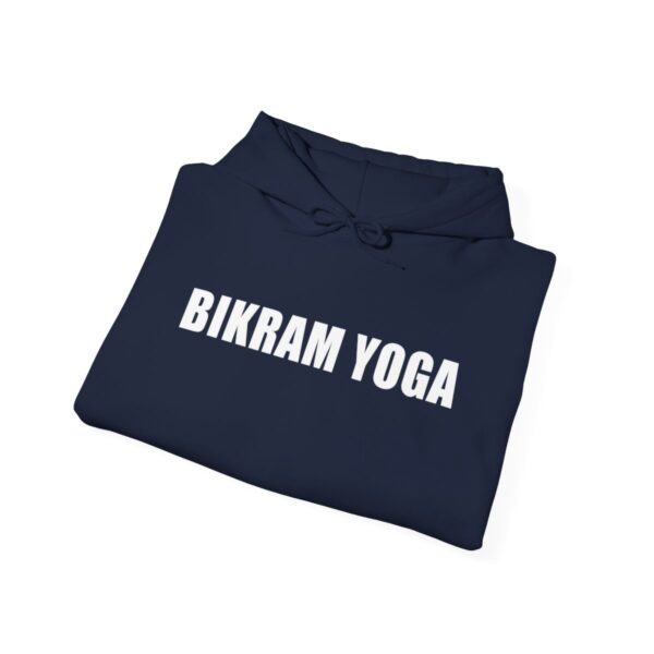 Bikram Yoga | Bengal Tiger Strength | English Bulldog Determination - Unisex Heavy Blend™ Hooded Sweatshirt - Image 17