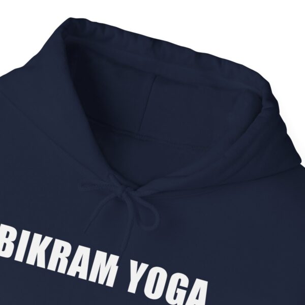 Bikram Yoga | Bengal Tiger Strength | English Bulldog Determination - Unisex Heavy Blend™ Hooded Sweatshirt - Image 18