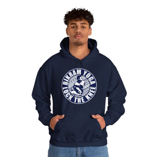 BIKRAM YOGA | LOCK THE KNEE - Unisex Heavy Blend™ Hooded Sweatshirt - Image 33