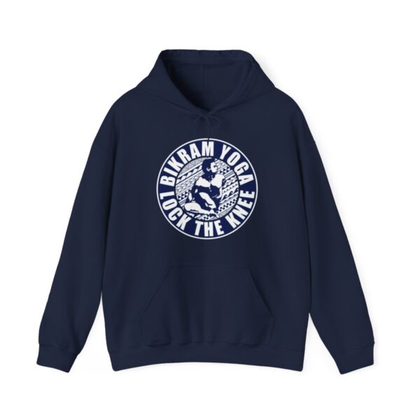 BIKRAM YOGA | LOCK THE KNEE - Unisex Heavy Blend™ Hooded Sweatshirt - Image 27