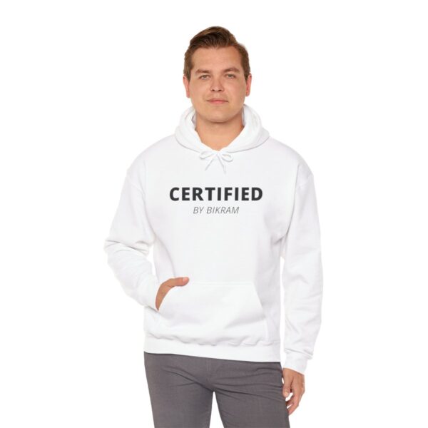 Copy of Copy of BIKRAM YOGA | LOCK THE KNEE - Unisex Heavy Blend™ Hooded Sweatshirt - Image 9