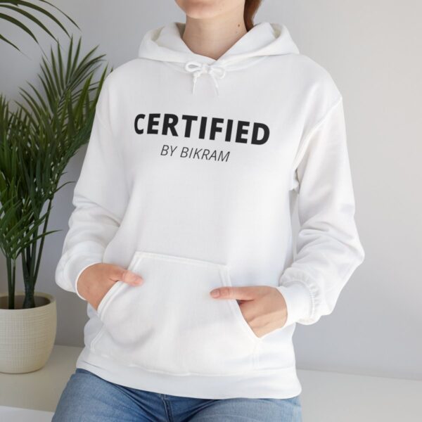 Copy of Copy of BIKRAM YOGA | LOCK THE KNEE - Unisex Heavy Blend™ Hooded Sweatshirt - Image 13