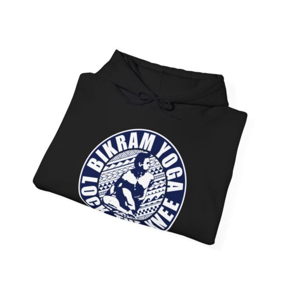 BIKRAM YOGA | LOCK THE KNEE - Unisex Heavy Blend™ Hooded Sweatshirt - Image 17