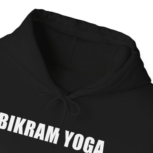 Bikram Yoga | Bengal Tiger Strength | English Bulldog Determination - Unisex Heavy Blend™ Hooded Sweatshirt - Image 5