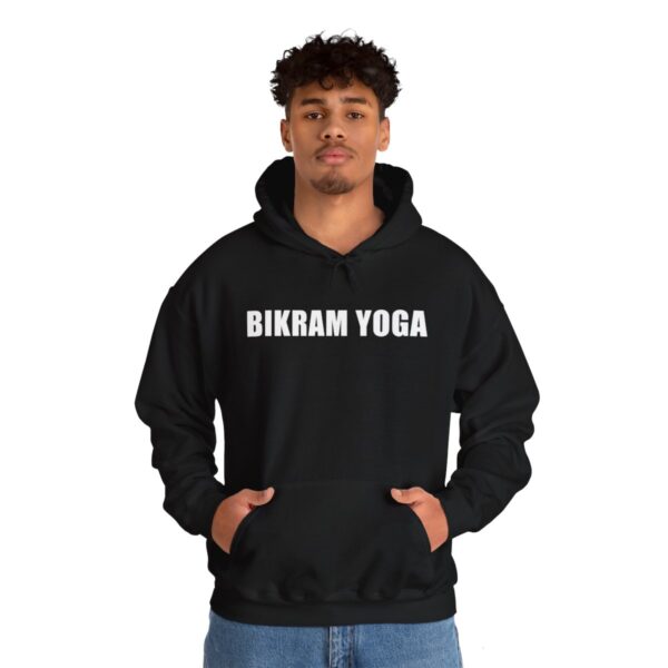 Bikram Yoga | Bengal Tiger Strength | English Bulldog Determination - Unisex Heavy Blend™ Hooded Sweatshirt - Image 7