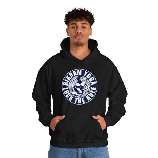 BIKRAM YOGA | LOCK THE KNEE - Unisex Heavy Blend™ Hooded Sweatshirt - Image 20