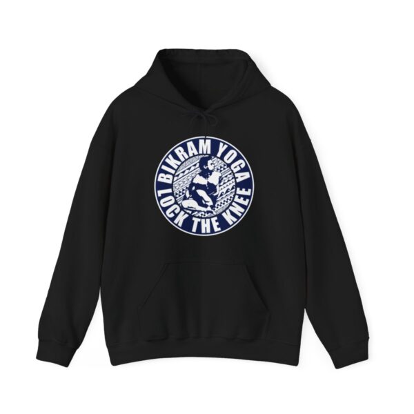 BIKRAM YOGA | LOCK THE KNEE - Unisex Heavy Blend™ Hooded Sweatshirt - Image 14