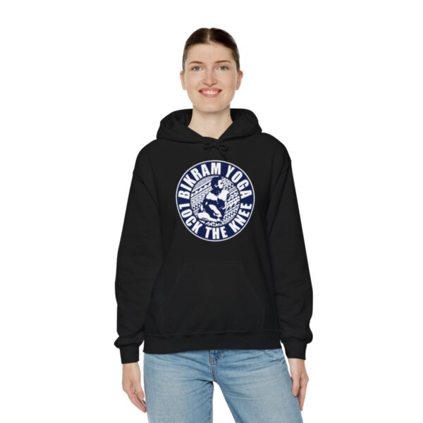 BIKRAM YOGA | LOCK THE KNEE - Unisex Heavy Blend™ Hooded Sweatshirt - Image 21