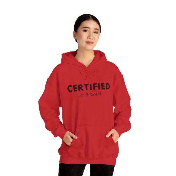 Copy of Copy of BIKRAM YOGA | LOCK THE KNEE - Unisex Heavy Blend™ Hooded Sweatshirt - Image 58