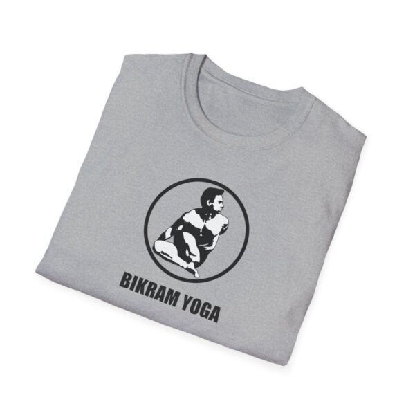 Bikram Yoga w/ logo | Light Unisex Softstyle T-Shirt - Image 16