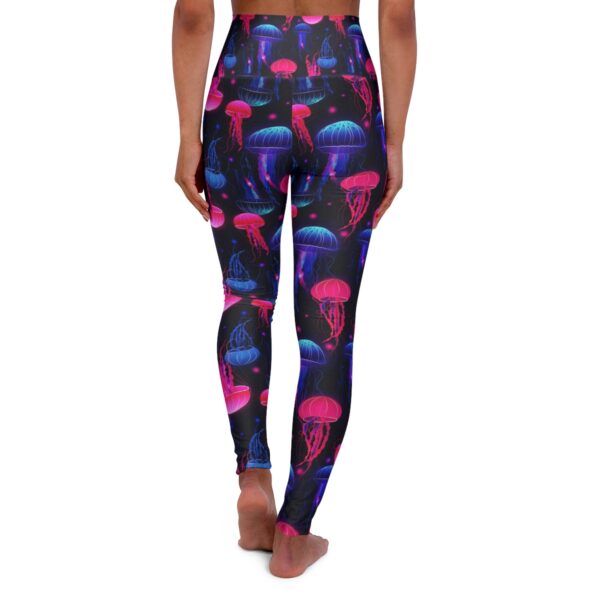 Pink Jellyfish Yoga Pants - Image 3