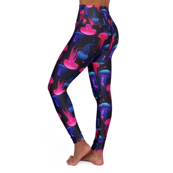 Pink Jellyfish Yoga Pants - Image 4