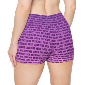 Lock The Knee Women's Shorts with Bikram Logo