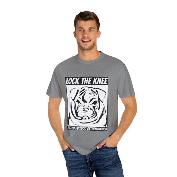 English Bulldog Determination + Bengal Tiger Strength | Unisex Garment-Dyed T-shirt - Image 20