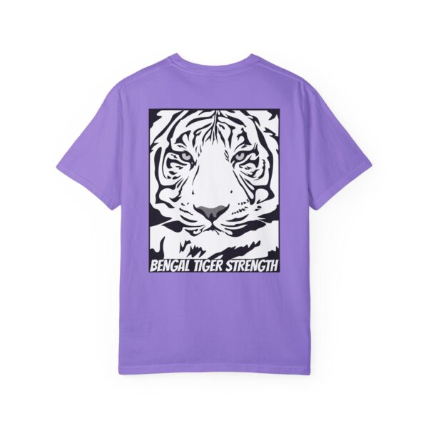 English Bulldog Determination + Bengal Tiger Strength | Unisex Garment-Dyed T-shirt - Image 10